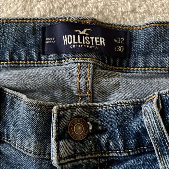 Hollister Blue Men’s Jeans Size W32 L30 - Picture 6 of 11